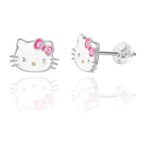 Sanrio Hello Kitty Women’s Stud Earrings - Picture 8 of 9